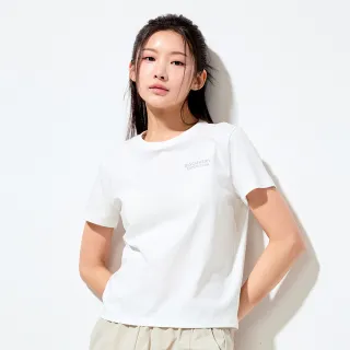 【Discovery Expedition】Freshvent 女版小Logo短袖T恤 上衣(DWRS94053-WHS)