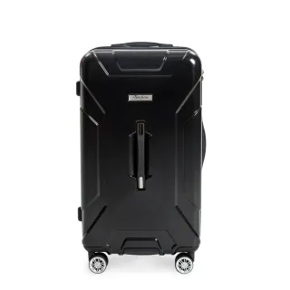 【Flexflow】原色黑 29吋 特務箱 智能測重 防爆拉鍊旅行箱(南特系列)