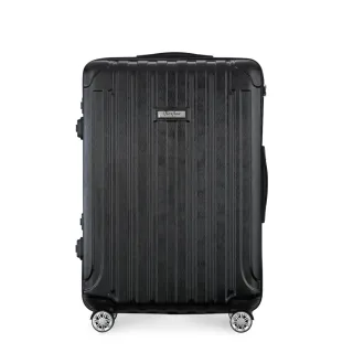 【Flexflow】髮絲黑 29吋 可擴充拉鍊 智能測重 防爆拉鍊旅行箱(里昂系列)