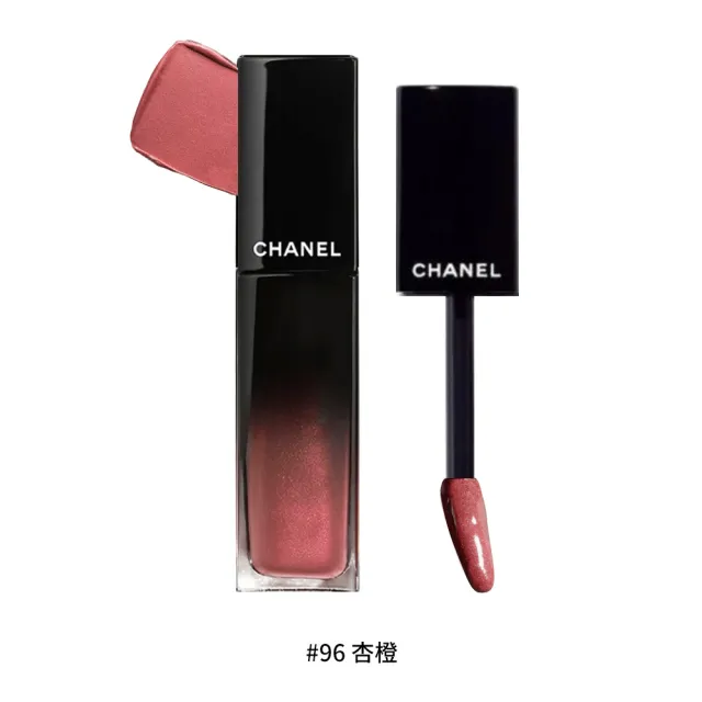 【CHANEL 香奈兒】超炫耀釉光唇萃5.5ml(多款任選 國際航空版 #63極致#75忠實#83秘密#96杏橙)