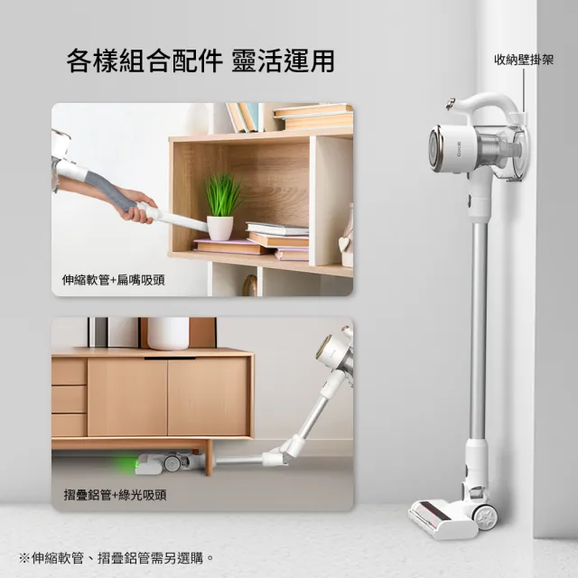 【DIKE】HCF130-FD 淨速吸-吸塵器摺疊鋁管(適用HCF100-110-130吸塵器)