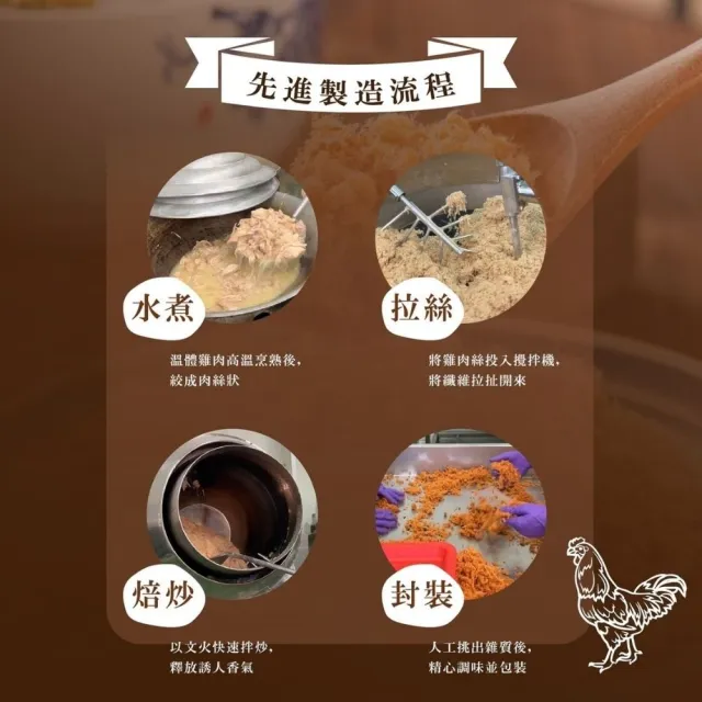 《初誠良物》原味好初雞肉鬆x2罐(200g/罐)