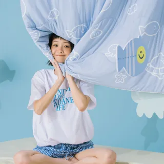 【翔仔居家】熊冷涼被-涼感被/夏被-Under The SEA(Second Morning 正版授權)