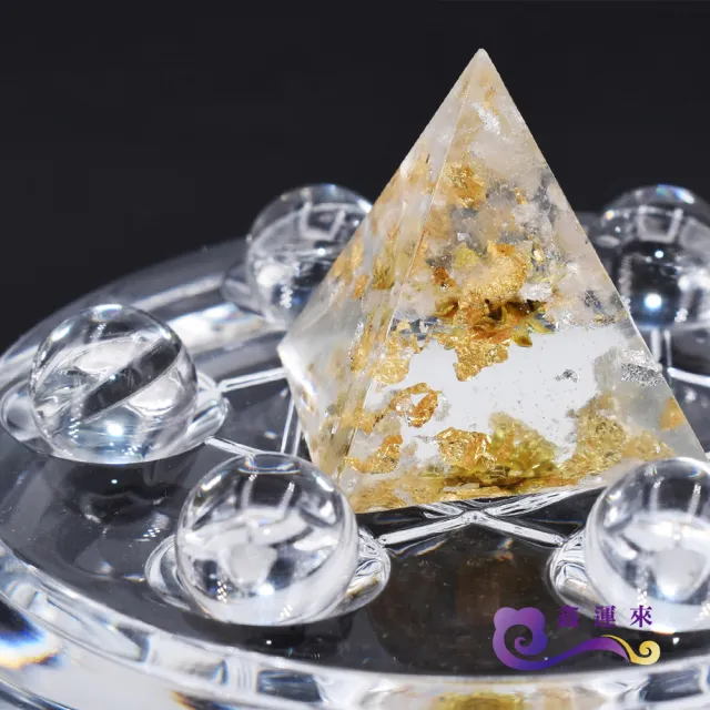 【鑫運來】◎奧剛能量白水晶七星盤