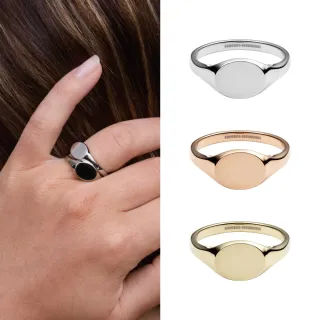 【Daniel Wellington】Mini Signet Ring 經典迷你雕刻戒指(三色任選)