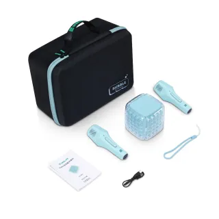 【WEILIFE】BUBBLE泡泡藍牙喇叭露營歡唱組(戶外藍牙音箱+2麥克風 軍規防水防摔)