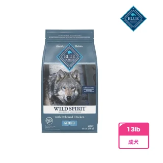 【Blue Buffalo 藍摯】原野精靈成犬糧 去骨雞肉無穀配方 - 13lb(狗飼料 犬飼料 無穀)