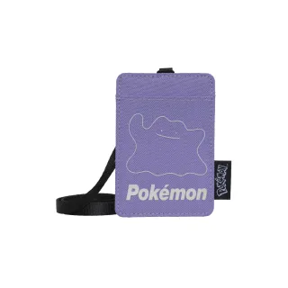 【OUTDOOR】寶可夢Pokemon-夜光百變怪票卡證件套-紫色 ODGO23Q13PL(特殊科技夜光油墨印刷)