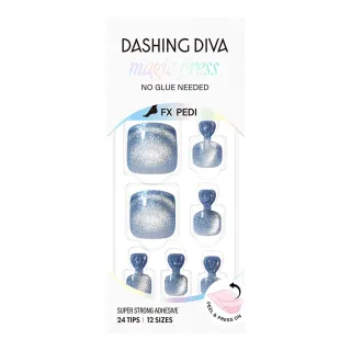 【DASHING DIVA】MAGICPRESS足部時尚潮流美甲片_宇宙星夜
