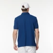 【NAUTICA】官方旗艦 男裝 素色口袋休閒短袖POLO衫(藍色)