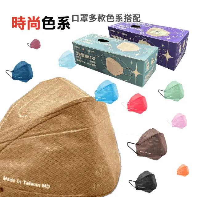 【淨新】4D立體口罩(成人/兒童/25入/一盒/醫療級/國家隊 防飛沫/灰塵)