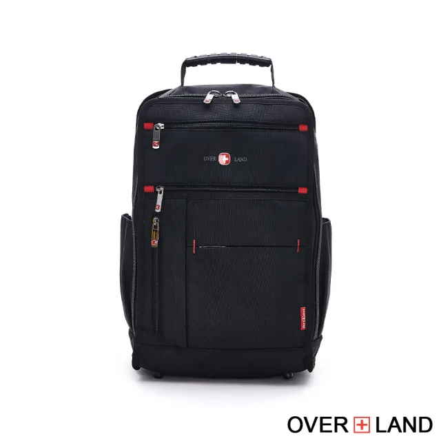 【OverLand】美式十字軍 - 方型機能筆電大容量後背包(3062)