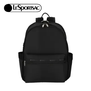 【Lesportsac】RouteBackpack 健行後背包(3747) 永恆黑