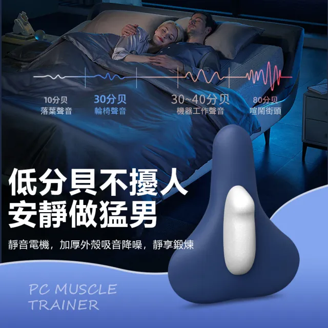 【Halo】無線全自動PC肌訓練器 男女智能震動按摩器 產後盆底肌運動內收提肛修復器