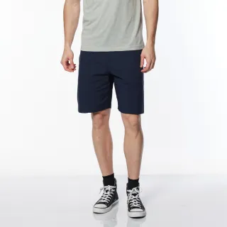 【NAUTICA】官方旗艦 男裝 COOLMAX百搭休閒短褲(深藍色)