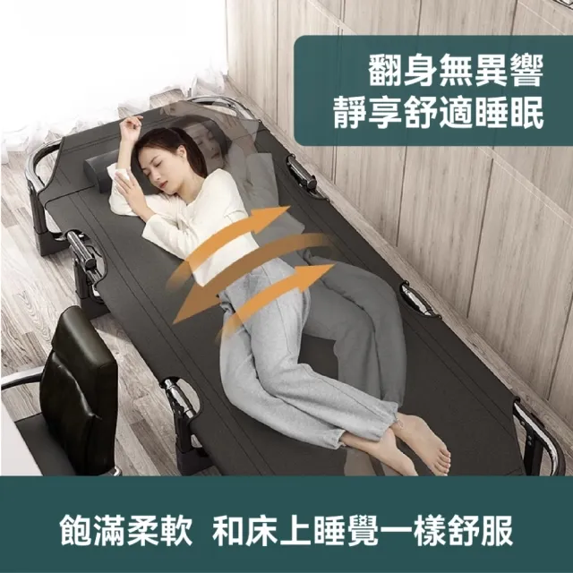 【小不記】大床面/折疊床/行軍床/辦公躺椅/陪護床/摺疊床/躺床/躺椅(居家戶外 休閒辦公 午休床 輕巧便攜型)