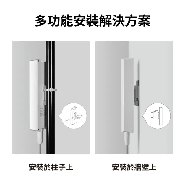 【TP-Link】AX3000 WiFi 6 雙頻 PoE 供電 室內/戶外型基地台 AP(IP67/Omada Mesh/EAP650-Outdoor)