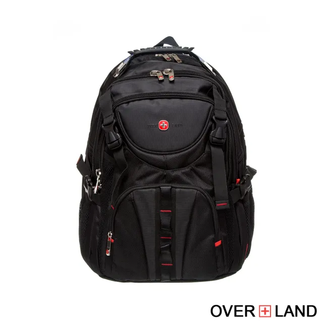 【OverLand】美式十字軍 - 素面機能筆電大容量後背包(25721)