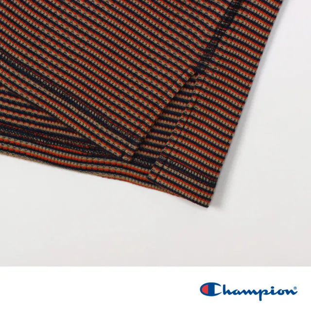 【Champion】官方直營 女款-CASUAL 條紋坦克背心-咖啡色(CW-Z323-376)