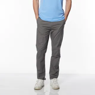 【NAUTICA】官方旗艦 男裝 COOLMAX都會休閒長褲(灰色)