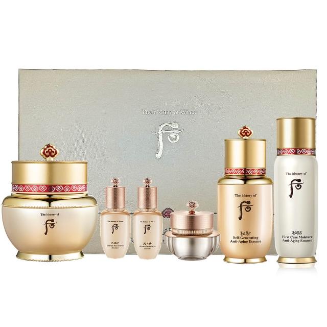 【WHOO 后】重生秘帖光澤霜逆齡禮盒(國際航空版)