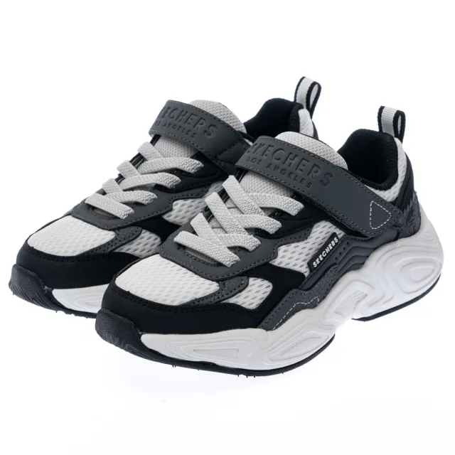 【SKECHERS】男童系列 男童鞋 MEGA-QUAKE(419030LGYBK)