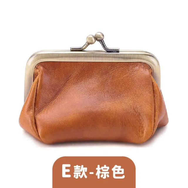 【MoonDy】包包 女生錢包 零錢包 零錢包女 卡包女 真皮包包 零錢包 迷你大容量硬幣包 頭層