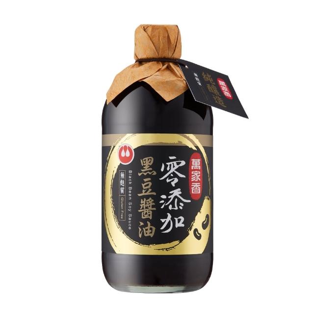 【萬家香】零添加黑豆醬油(450ml)