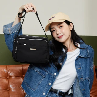 【Kinloch Anderson 金安德森】城市酷玩 方形輕巧隨身包(都會黑)