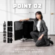 【KINYO】28吋超能裝前開式行李箱 海關鎖 靜音飛機輪 可加大(KLG-2000)