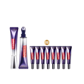【LOREAL Paris 巴黎萊雅】撫紋雙霸超強紫熨斗1+1組_冰熨斗+紫熨斗PRO(紫熨斗/眼霜/冰熨斗)