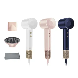 【Laifen 徠芬】Swift Premium 高速負離子吹風機禮盒(旗艦款全配/2年保固)