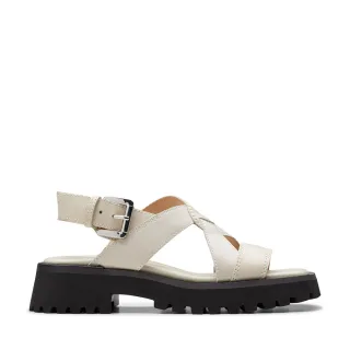 【Clarks】女鞋 Stayso Link 交叉帶設計輕量厚底涼鞋(CLF76518S)