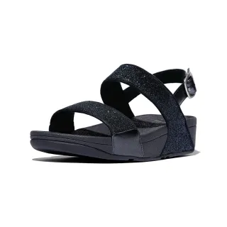 【FitFlop】LULU 亮片後帶涼鞋-女(午夜藍)