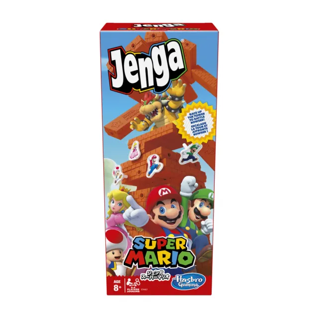 【Hasbro Gaming 孩之寶桌遊】層層疊(超級瑪利歐版)