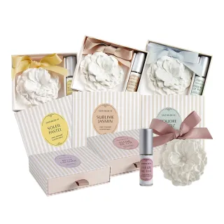 【Mathilde M 法國瑪恩】法式恬雅-香石香氛禮盒(香氛任選/禮盒/擴香/香石/送禮/交換禮物)