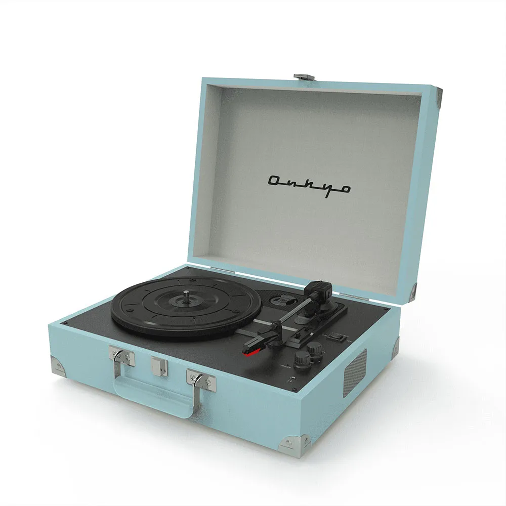 ONKYO】日本OCP_01 藍牙復古手提黑膠唱片機(台音公司貨一年保固) - momo購物網- 好評推薦-2026年1月
