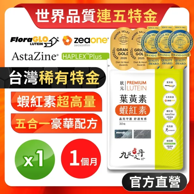 【2026】蝦紅素葉黃素推薦10款高評價蝦紅素葉黃素品牌排行 | BALIMAN情報局