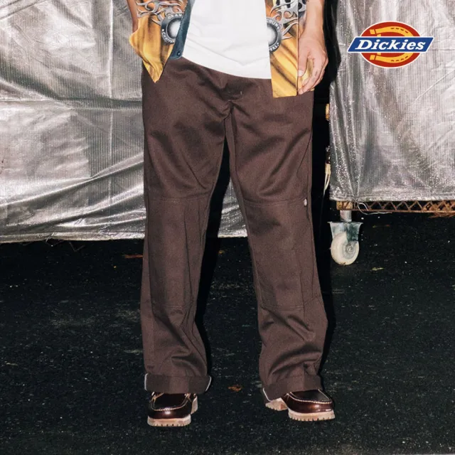 【Dickies】男款85283斜紋雙膝拼接寬鬆長褲(多款任選/寬褲/工裝褲)
