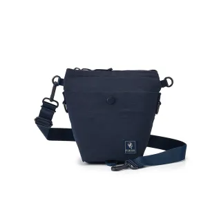 【PORTER INTERNATIONAL】溫潤平實LEVEL斜背包-S(午夜藍)