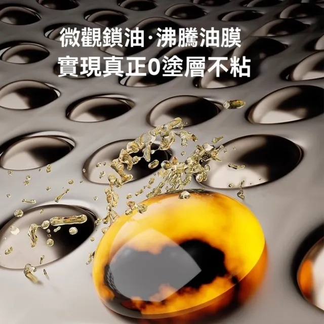 【歐德沐】鈦鍋 鈦炒金鍋 炒鍋 炒菜鍋 不粘鍋 雙面鈦鍋 鈦合金鍋具(30公分 健康無塗層 耐磨不粘)