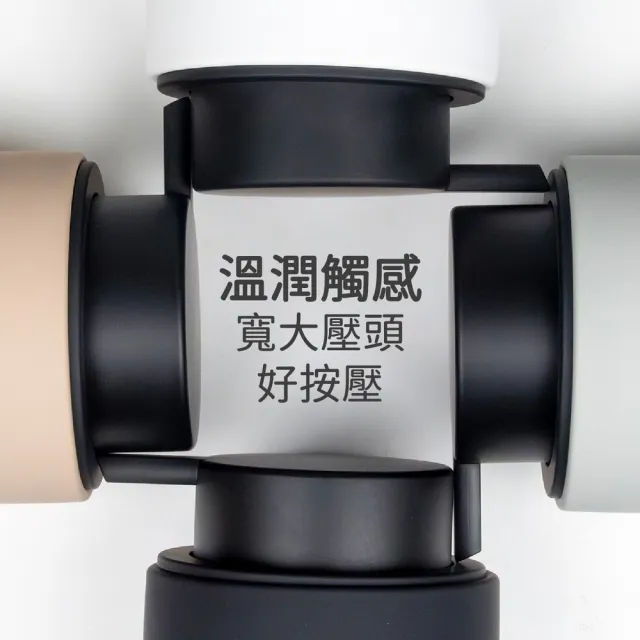 【KELA】德國 Sana好按壓陶製洗手乳罐 象灰300ml / 按壓瓶 分裝瓶 乳液瓶 沐浴乳罐