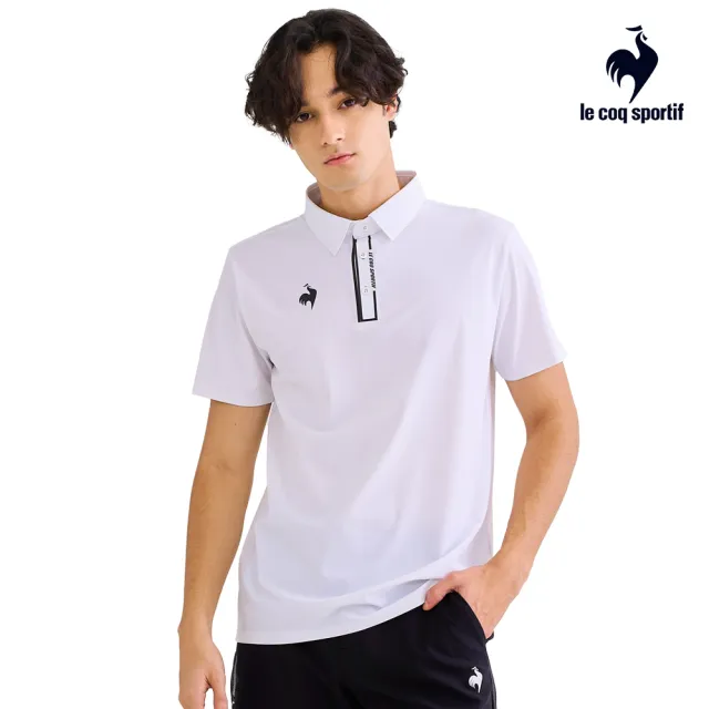 【LE COQ SPORTIF 公雞】抗UV短袖POLO衫 男款-3色-LWV21642