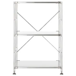 【MUJI 無印良品】SUS不鏽鋼層架組/小(大型家具配送)