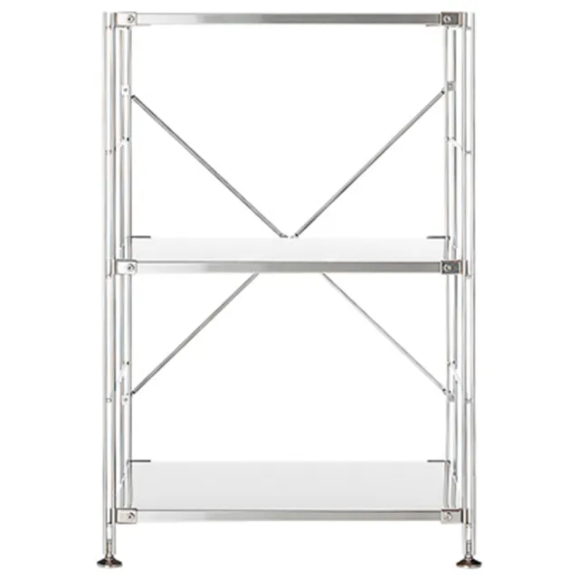【MUJI 無印良品】SUS不鏽鋼層架組/小(大型家具配送)