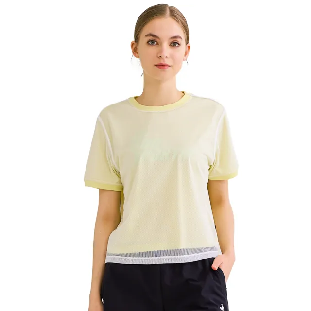【LE COQ SPORTIF 公雞】短袖T恤 女款-3色-LWV22501