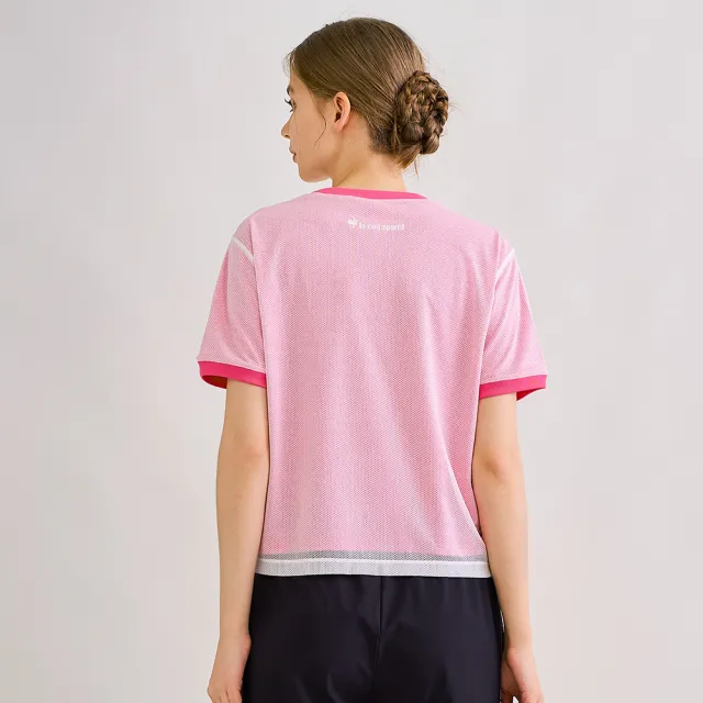 【LE COQ SPORTIF 公雞】短袖T恤 女款-3色-LWV22501