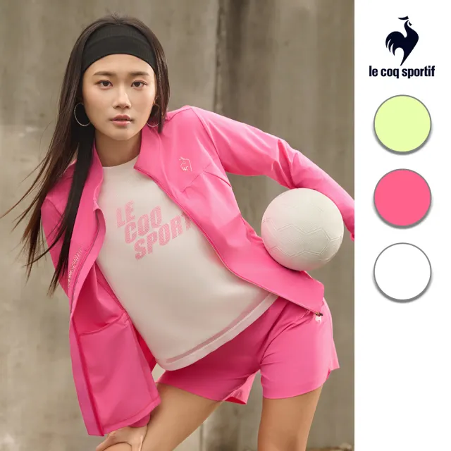 【LE COQ SPORTIF 公雞】短袖T恤 女款-3色-LWV22501