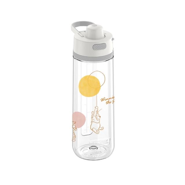 【THERMOS膳魔師】小熊維尼甜甜圈篇彈蓋輕水瓶710ml(TP4329WP-CL)
