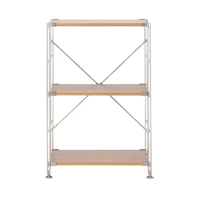 【MUJI 無印良品】SUS橡木層架組/小/(大型家具配送)